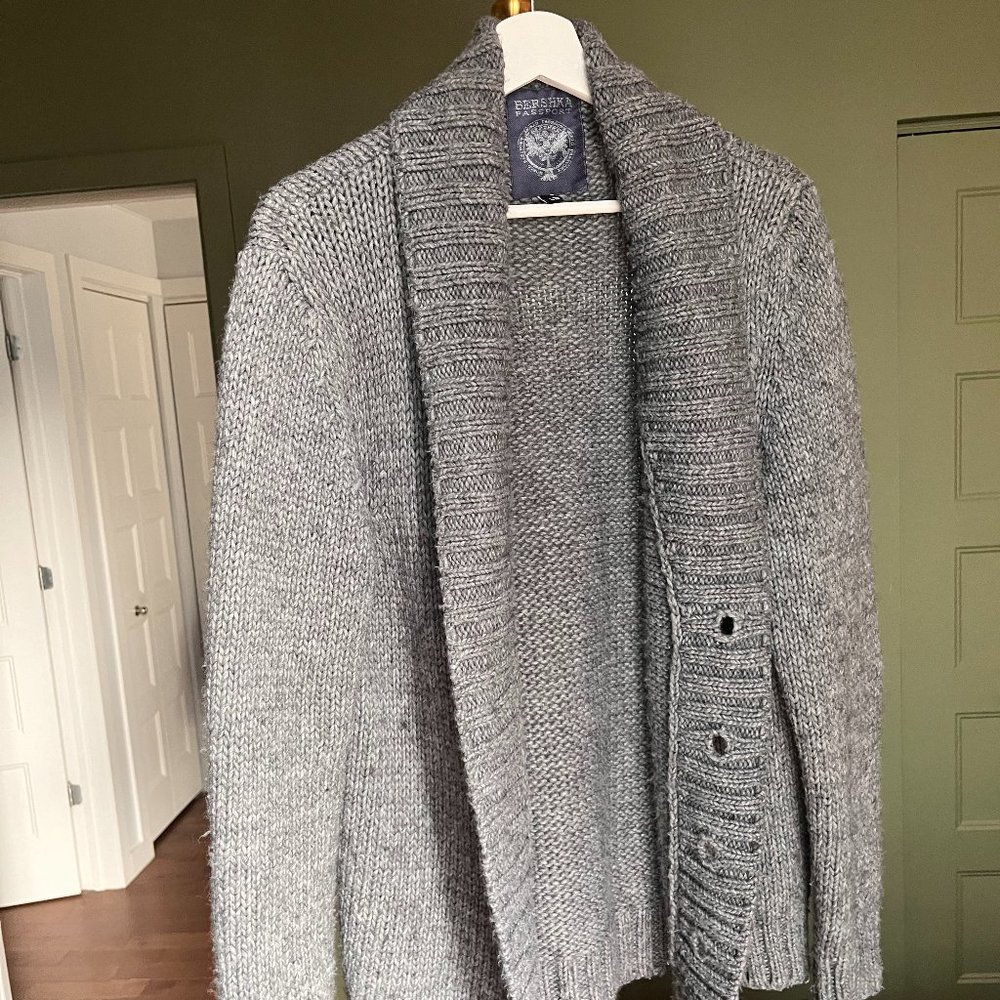 Bershka Woolen Cardigan